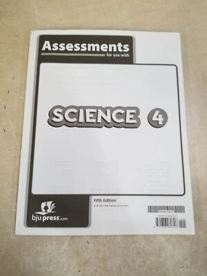BJU Press- Science 4 Assessments *5th Edition* 526541 - Image 1 of 4