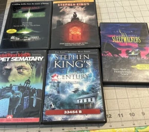 Stephen King Movie Lot: 5 Movies - Foto 1 di 1