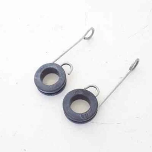 BMW R 100 S CS RS RT /7 R 75/7 R 80 R 90 S 90/6 BRAKE HOSE CLAMPS NEW - Picture 1 of 6