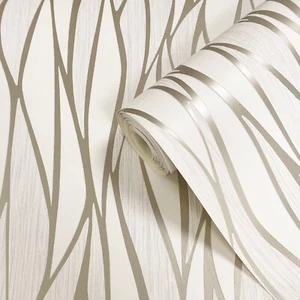 Papel pintado Muriva Hudson Wave Cream 220302 - Imagen 1 de 4