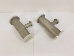 (Lot of 2) Nor Cal Products 3TR-NW-40-16B Reducer Tee KF40 to KF16 Flange - Picture 1 of 8