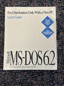 1993 Microsoft Windows and MS-DOS 6.2 Operating System User's Guide Manual - Picture 1 of 2