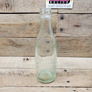 Gillet Abfüllung funktioniert Gillett WIS klare Soda Flasche geprägt SELTEN - Bild 1 von 5