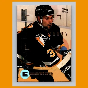 Sergei Zubov #144 1995 SkyBox E-Motion Pittsburgh Penguins Hockey Card NHL NM - Picture 1 of 3