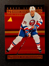 BRETT LINDROS / VALERI KARPOV 1994-95 PINNACLE ROOKIE TEAM PINNACLE #RTP11 46311