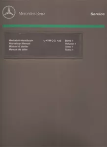 Unimog Workshop Manual 435 - 114021006 (30 402 21 42 03) - Bild 1 von 1