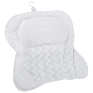 7Penn Bath Tub Pillow Head Rest - Bath Pillows for Tub with Back Support - Picture 1 of 8
