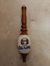 Vintage Olympia Beer tap handle  Washington Ceramic