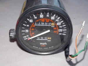 Vintage? Kawasaki? Motorcycle 120 MPH Speedometer Estate Find - Picture 1 of 7