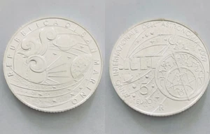 SAN MARINO - 5 EURO ARGENTO 2009 - ASTRONOMIA - FDC - Foto 1 di 4