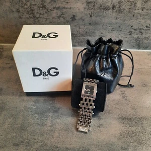 Wunderschöne zeitlose Original D &G Dolce & Gabbana Damenuhr Edelstahl Silber*** - Bild 1 von 19
