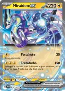 Pokemon TCG GCC Miraidon ex OBF 079/197 Italiano EXC/NM Obsidian Flames REG - Imagen 1 de 1