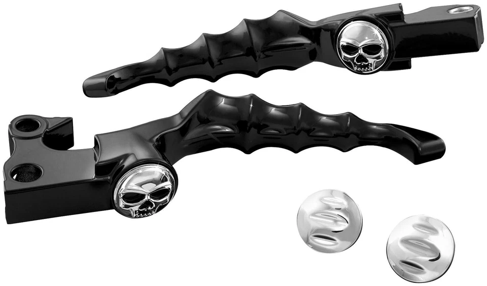 Harley-Davidson FXSTB Softail Night Train 1999-2009Zombie Levers Black Kuryakyn - Image 1 of 3