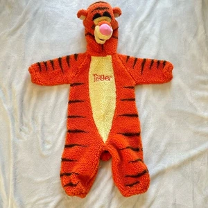 Vintage Disney Store Winnie the Pooh TIGGER Plush Costume Stuffed Head 12 mo - Picture 1 of 7