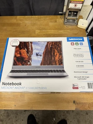Medion Akoya E15308 MD 63680 39,6 cm 15,6" Full HD 128 GB SSD 4GB DDR4 AMD Alexa - Bild 1 von 2