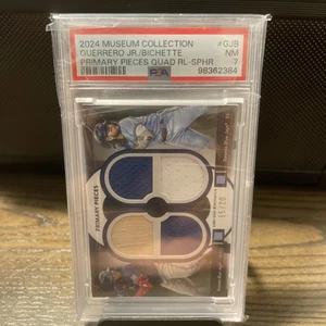 2024 Topps Museum Collection Dual Player Quad Vlad Guerrero  Jr Bo Bichette /20 - Picture 1 of 2
