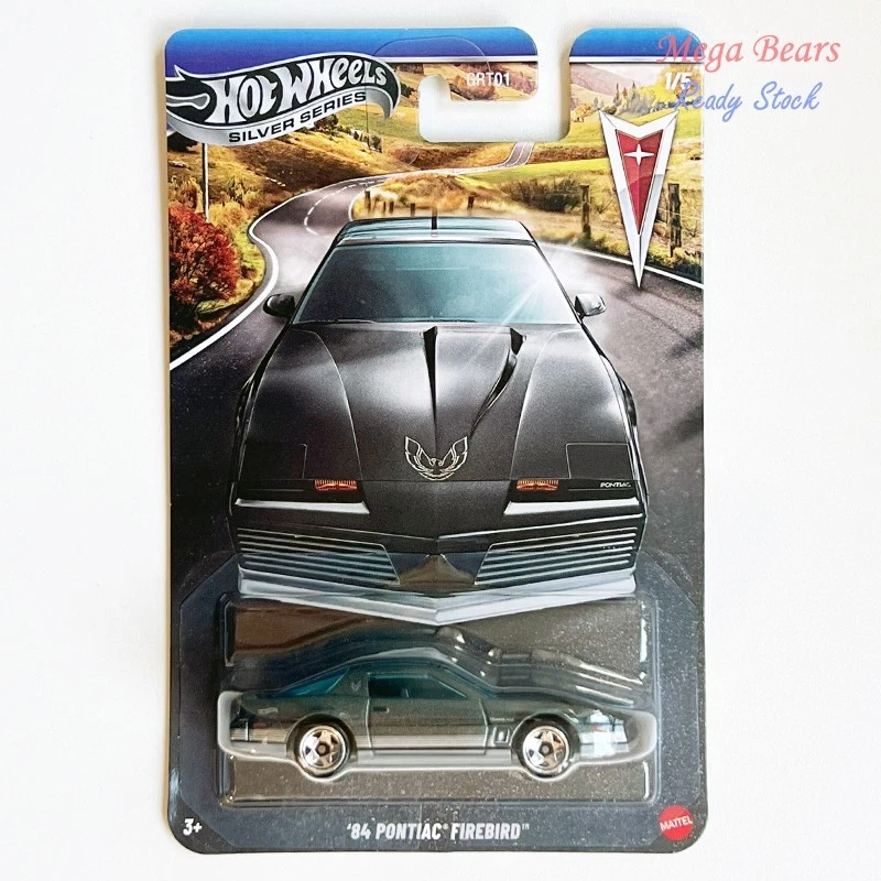 Mattel Hot Wheels 2025 Silver Series Pontiac Series #1 84 Pontiac Firebird GRT01 - Image 1 of 1