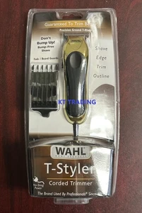 WAHL Beard T-STYLER CORDED Precision Ground T-Blade Trimmer ~ Shave Edge Outline - Picture 1 of 3