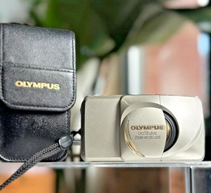[N MINT + WARRANTY] Olympus Stylus Zoom 140 DELUXE + Battery [US Seller] C228 - Picture 1 of 9