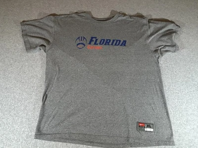 Florida Gators Shirt Mens XL Gray Short Sleeve NCAA Football Nike Vintage Y2K - Image 1 of 4
