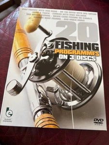 New 20 Fishing programmes on 3 dvd discs Box set Two discs are sealed - Picture 1 of 5