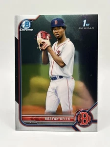 Bryan Bello 1ST Bowman Chrome 2022 Bowman Chrome BCP-107 Boston Red Sox - Bild 1 von 2