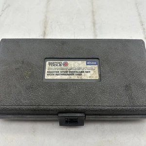 Matco Ws802 Master Stud Installed Set With Rethreader Dies - Picture 1 of 7