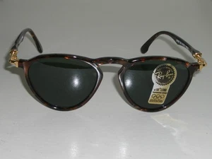 OCCHIALI DA SOLE UV B&L RAY-BAN W1526 MULTICOLORE TARTARUGA GATSBY DLX STYLE II G15 NUOVI - Foto 1 di 10