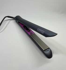 Titanium Flat Iron Ionic Hair Straightener And Curler Salon Grade Tool 15s Heat - Picture 1 of 24