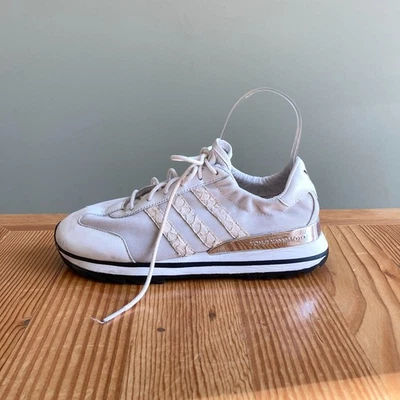 5.5 - Yohji Yamamoto Y-3 Blanco Tenis Mujer Zapatos Clásicos Bajos 0510ZQ Foto 1 de 4