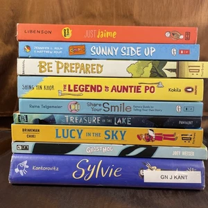 Lot Of 9 Childrens Kids Preteen Graphic Comic Novel Mix, Titles Shown Telgemeier - Bild 1 von 19