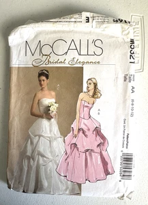 McCalls M5321 Pattern Size AA (6-9-10-12) Uncut Wedding Gown 2007 - Picture 1 of 2