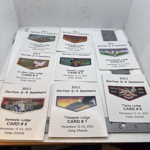 Pfeilorden 2011 S4 Abschnitt Seminare Sammelkarten - Bild 1 von 2