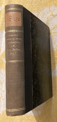 L. ANNAEI SENECAE ORATORVM ET RHETORVM SENTENTIAE ed H. Müller - Image 1 of 2