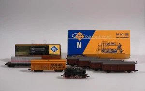 ol1/14  Roco Spur N  Dampflok BR 80 + 7 Waggons - Bild 1 von 3