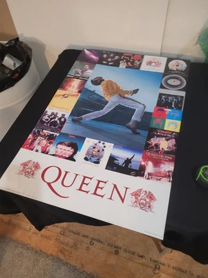 Queen Band Poster Album Covers 24x36 MINT RARE HTF OOP Freddy Mercury 2005 - Image 1 of 4