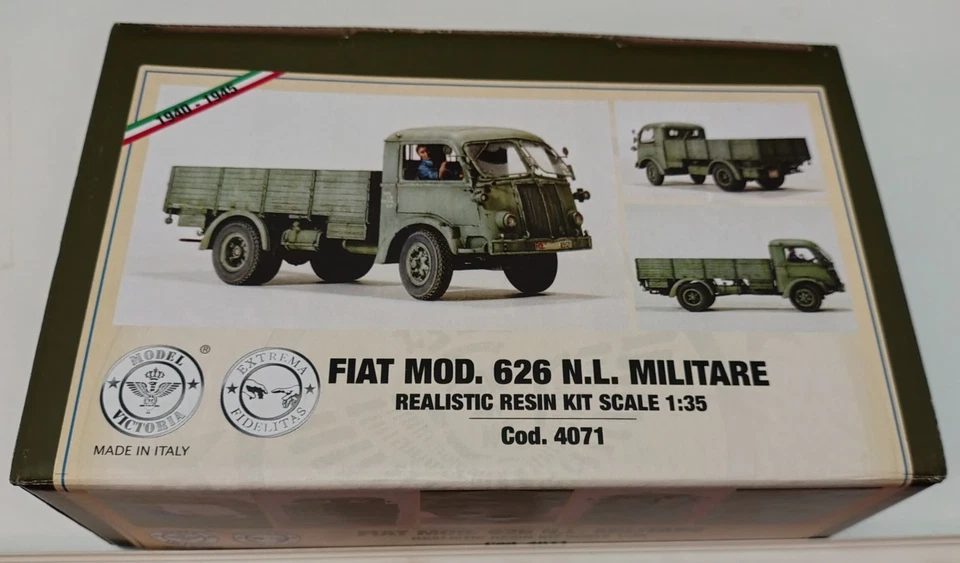 Model Victoria Fiat Mod. 626 N.L. Militare - Immagine 1 di 1