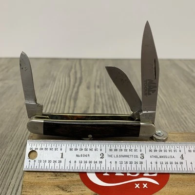 Bear MGC EE. UU. Mac Tools 3 hojas mango de palo de rosa ganadero (135) Foto 1 de 4