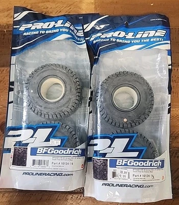 Pro-Line BFGoodrich KO2 1.9 G8 Rock Terrain Truck Crawler Tires w/Foam 10124-14 - Image 1 of 2