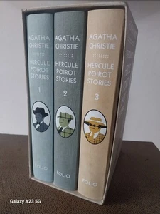 Agatha Christie - The Complete Hercule Poirot Short Stories - Folio Society - Picture 1 of 10
