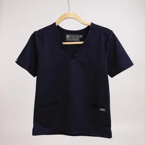 FIGS Technical Collection dunkelblaues Scrub Top medizinische Uniform Damen Gr. S - Bild 1 von 3
