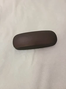 New Optical Eyeglasses Hard Case Clam Shell brown - Picture 1 of 5