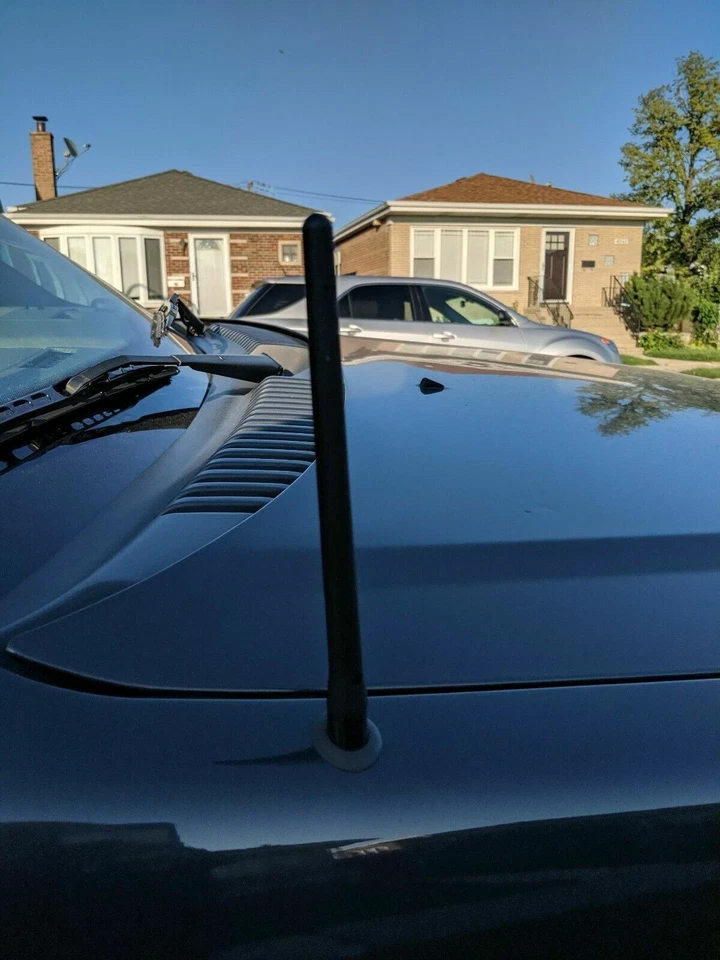 Короткая черная антенна 6 3/4 дюйма мачта силовое радио AM/FM для Ford Expedition 1997-1999 - Изображение 1 из 4