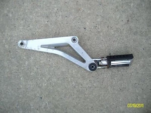 1983 Honda CB550SC Nighthawk Left Rear Footpeg&Bracket - Picture 1 of 2