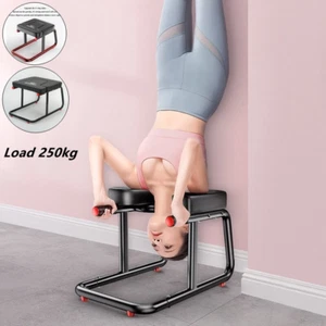 Yoga Headstand Bench Exercise Inversion Stool Workbench Upside Down Chai - Picture 1 of 11