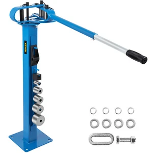 VEVOR Cintreuse de Métal de Type Sol Machine à Rouleaux Glissant 2,5 cm à 7,6 cm - Afbeelding 1 van 12