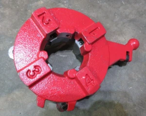 1"- 2" Die Head for Threading Machine Red (160-C6) - Picture 1 of 4