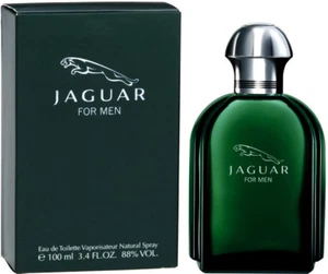 NEW JAGUAR GREEN EAU DE TOILETTE FOR MEN WITH FREE WORLDWIDE SHIPPING - 3.4 oz - Picture 1 of 1