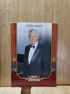 PETER GRAVES🏆2009 Donruss Americana #61 Card 🏆 - Picture 1 of 2