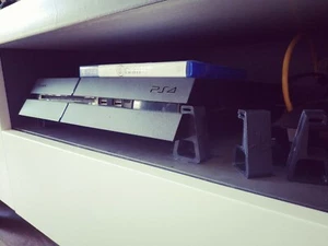 4x Foot Stand Support Ventilation/Aeration/Cooling PS4 Fat PS4 PRO PS4 Slim - Foto 1 di 2